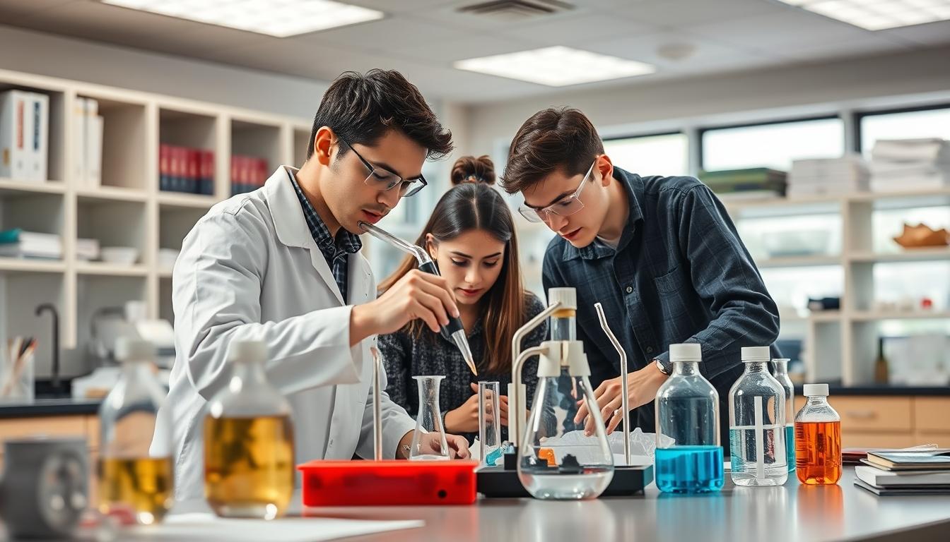 Structured study materials and learning resources on a desk